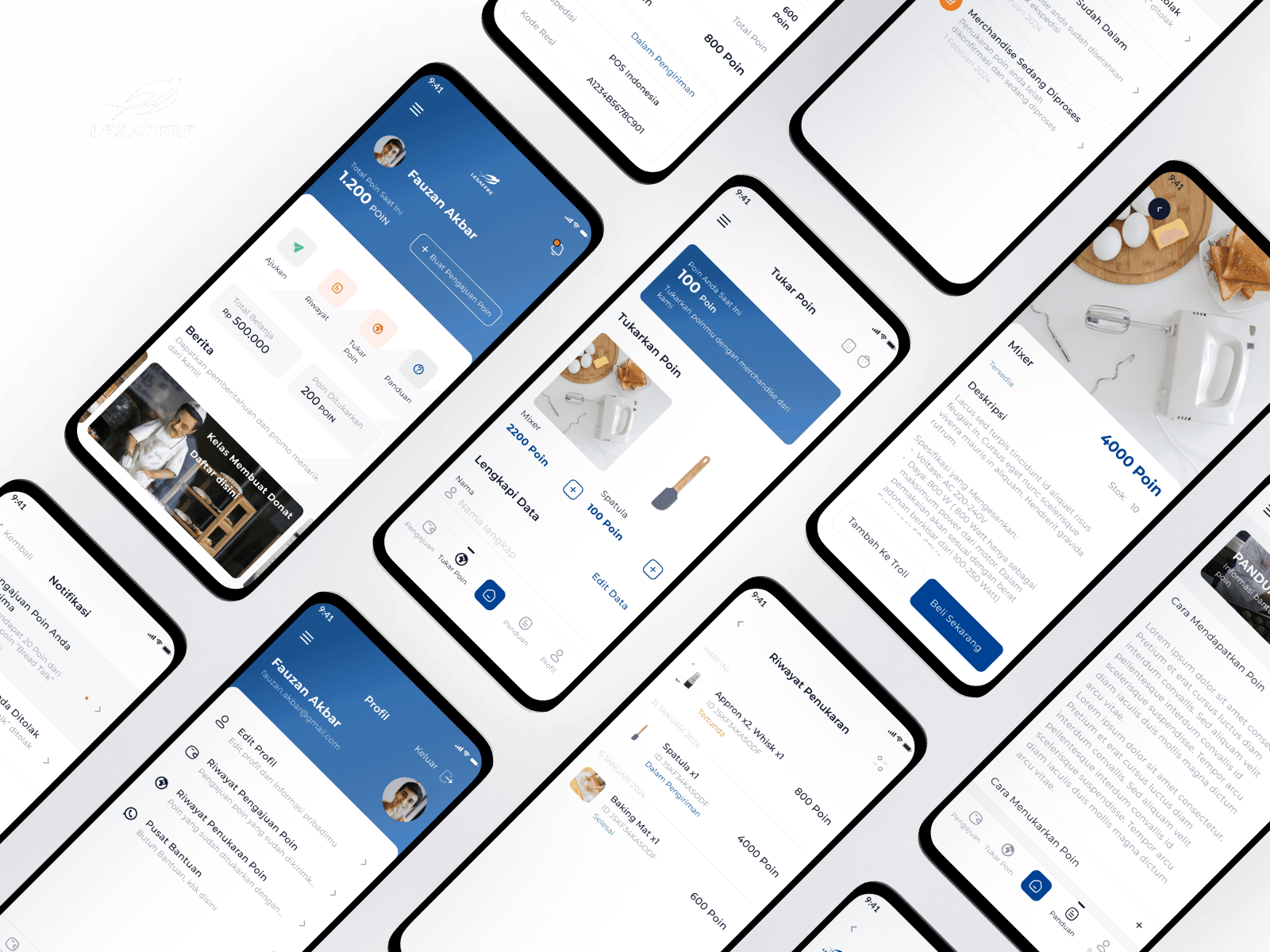 Lesaffre Web Mobile App