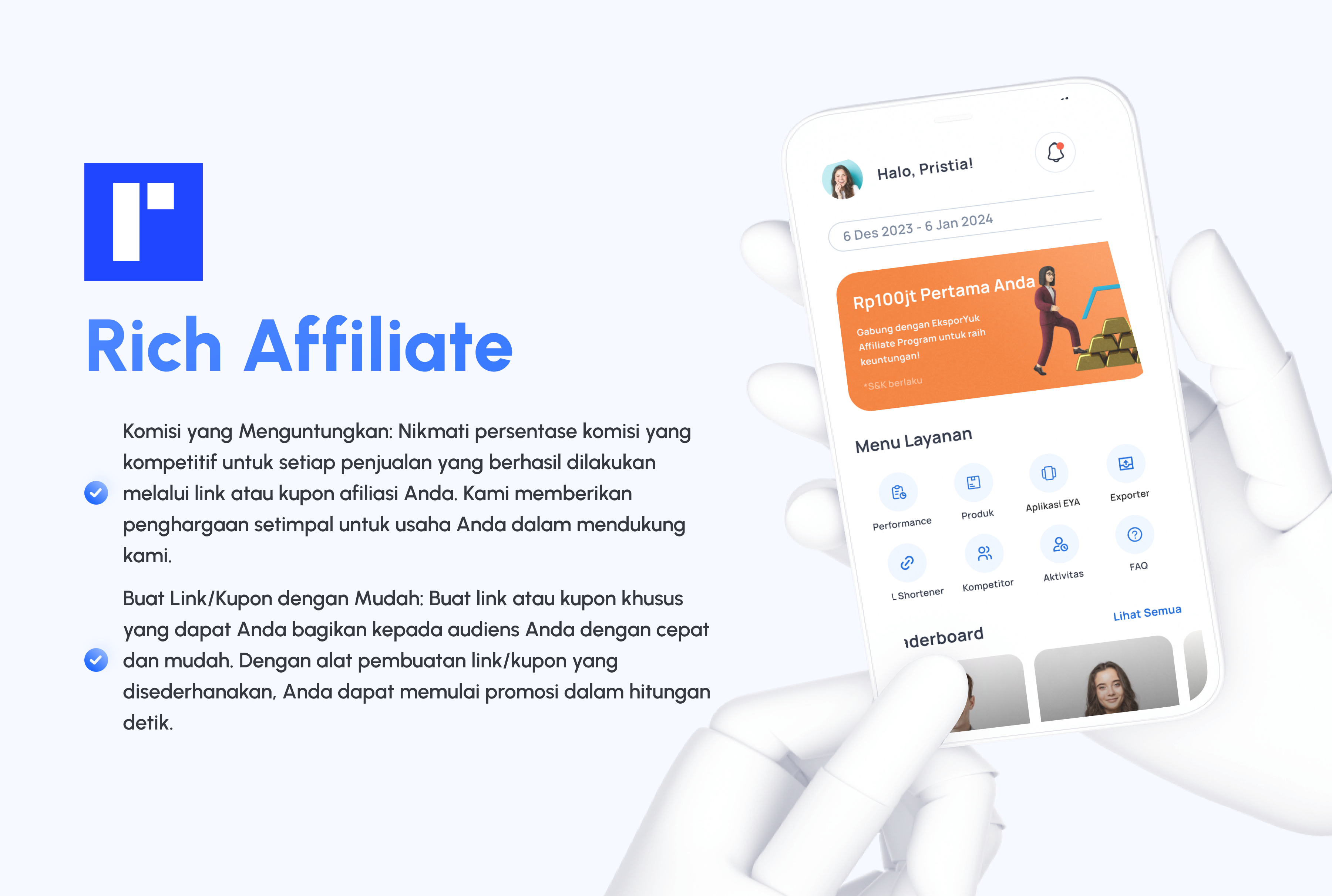 Rich Affiliate Screenshot 1